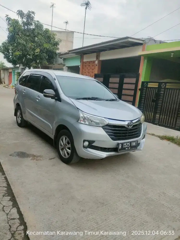 Kes 109 jt Toyota Avanza G manual 2016