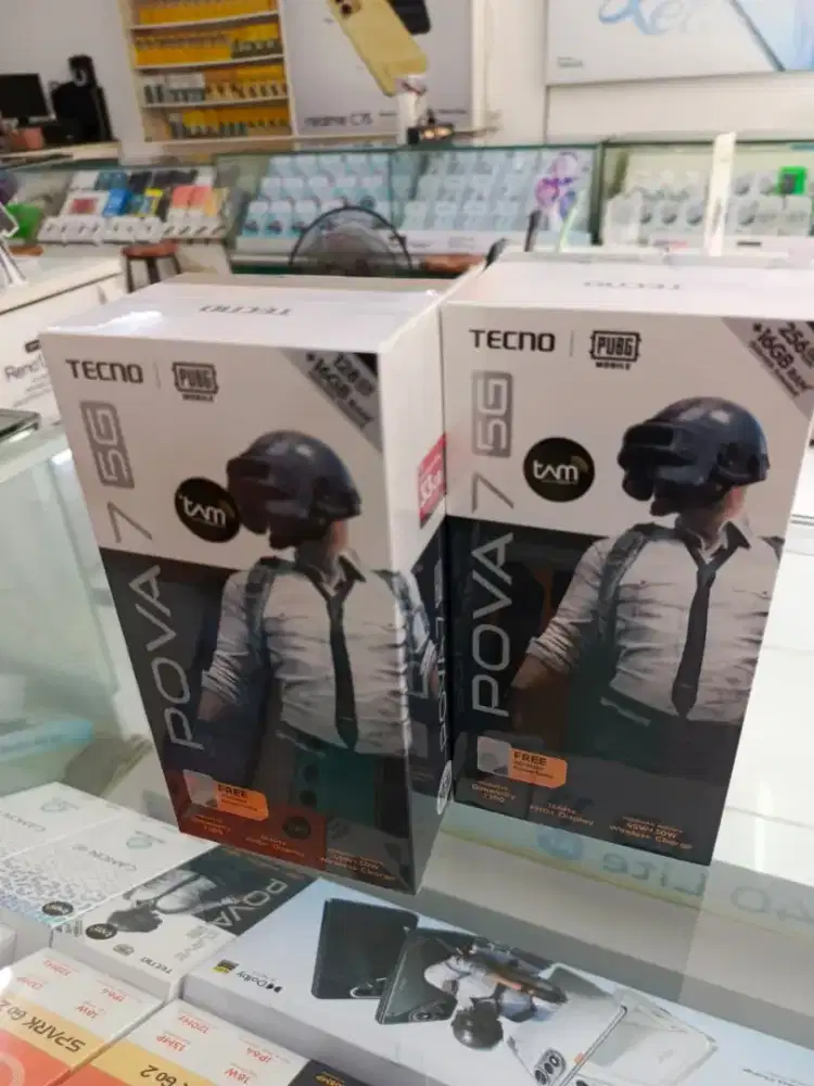 TECNO POVA 7 5G PROMO TERMURAH NEW GARANSI RESMI 1 TAHUN