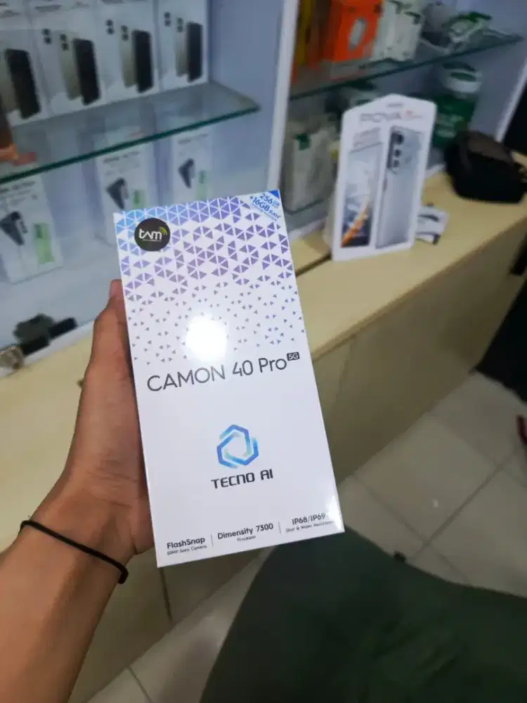 TECNO CAMON 40 PRO RAM 12/256 TERMURAH NEW SEGEL GARANSI 1 TAHUN