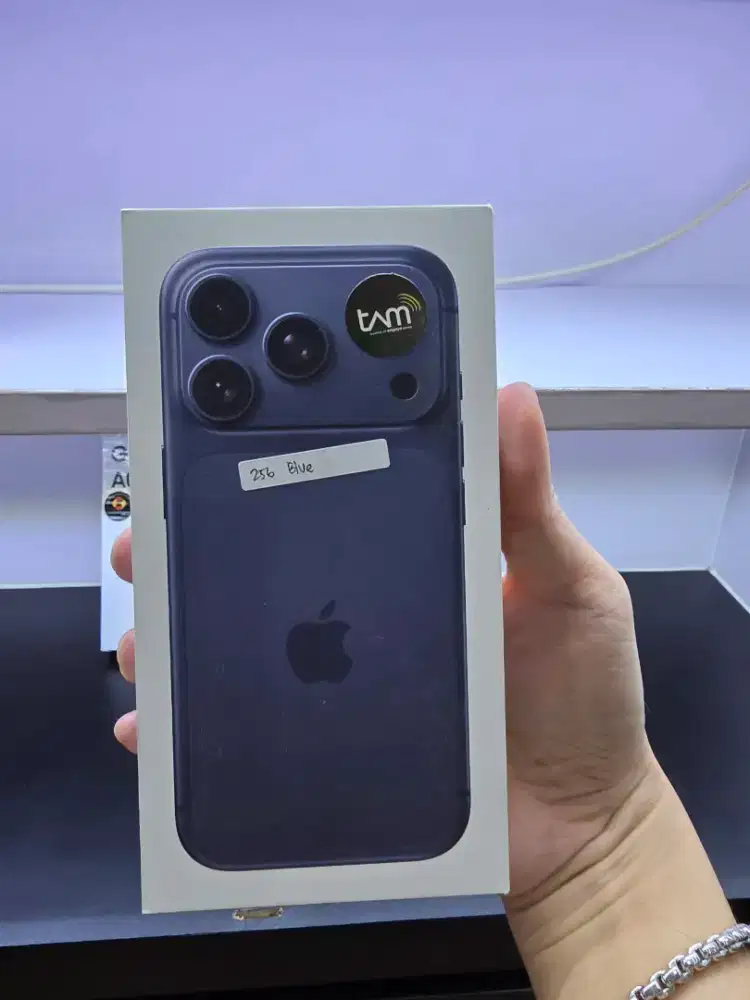 IPHONE 17 PRO 256GB BLUE NEW GRS NASIONAL