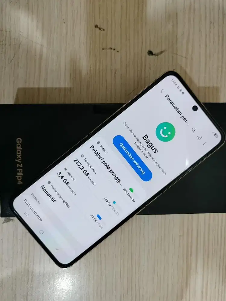 samsung z flip 4 ram 8/256gb mulus