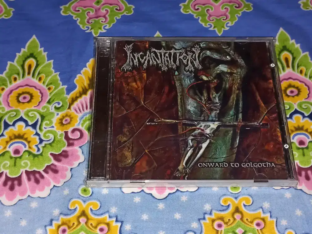 CD DAN DVD Incantation - Onward To Golgotha