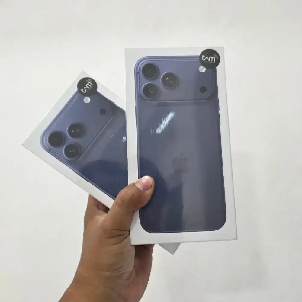 IPHONE 17 PRO MAX 256 DEEP BLUE GARANSI RESMI IBOX STOK TERBATAS