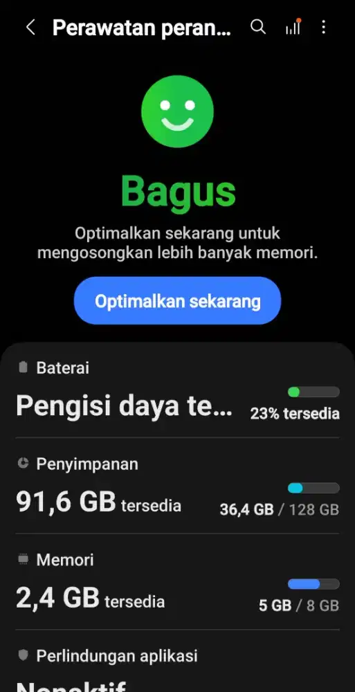 Samsung A51 NFC ram 8/128 komplit