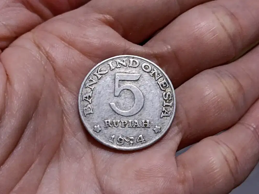 Uang Koin Indonesia 5 Rupiah Gratis 1