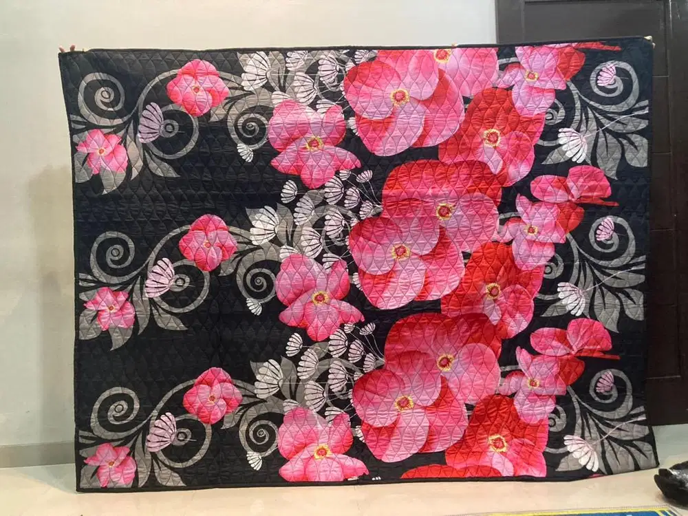 karpet carpet permaidani tiker lipet  tikar lipat  lebar mudah dicuci