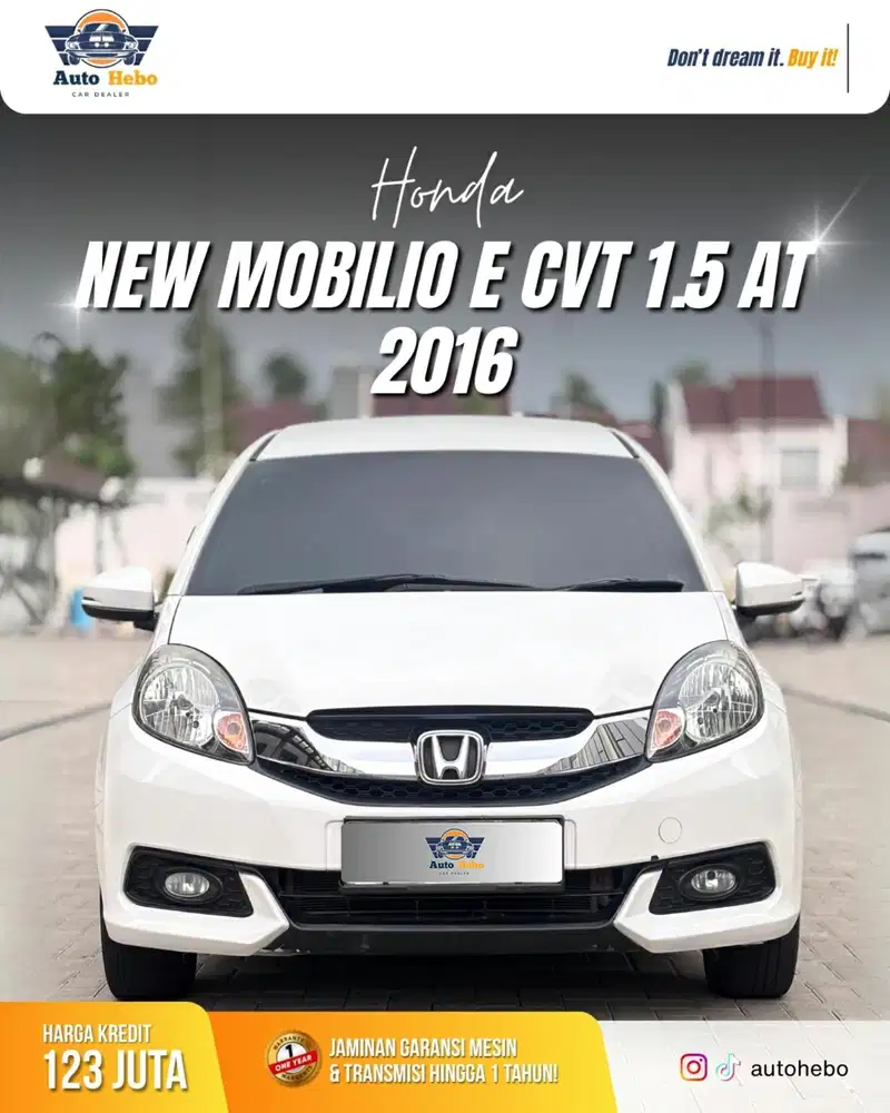 Honda Mobilio E Cvt 2016