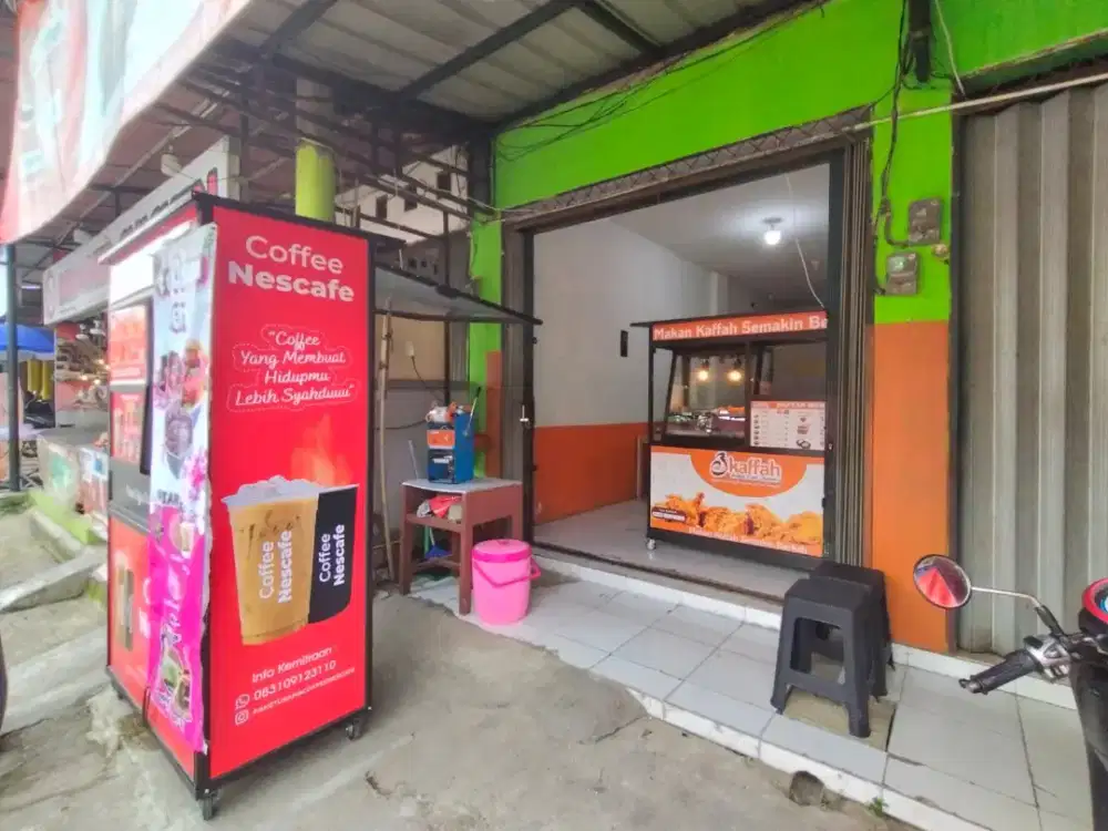 Over kontrak dan jual paket usaha chiken dan Minuman Es Nescafe