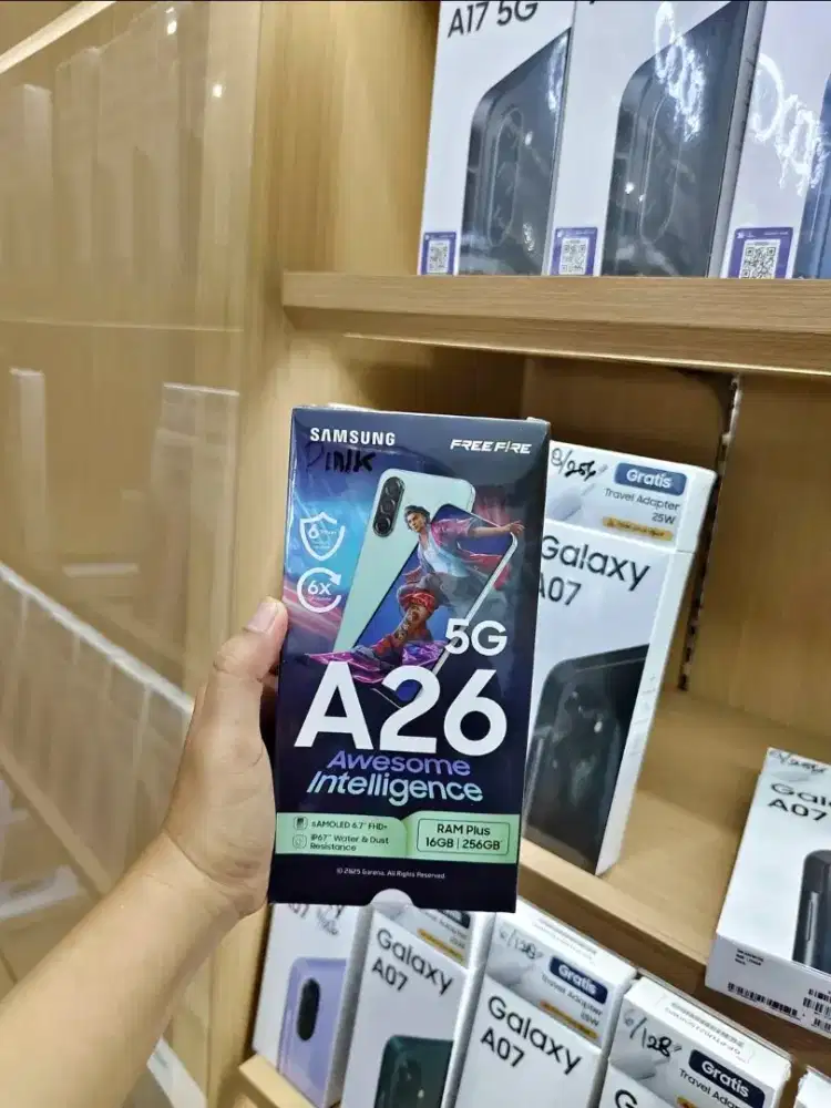 Promo SAMSUNG GALAXY A26 5G 8/256 Handphone baru segel bergaransi