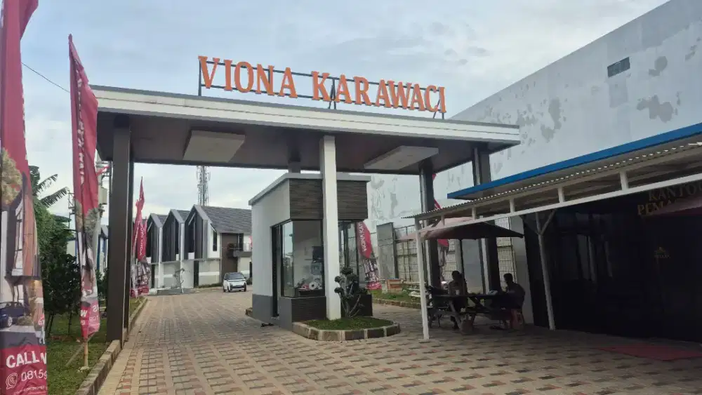 Rumah siap huni 10jt all in, fasilitas kolam renang Karawaci tangerang