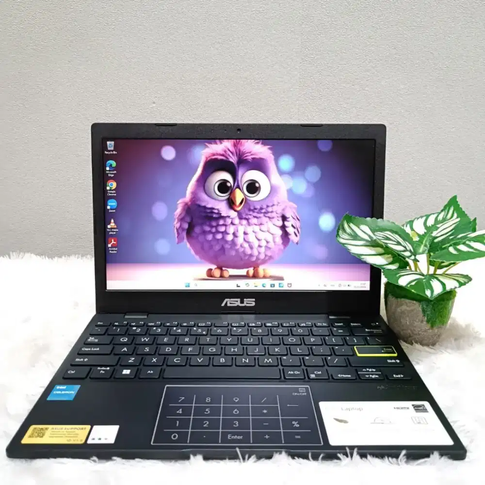 LAPTOP MINI ASUS E210KA INTEL N4500 RAM 8GB SSD 128GB LAYAR 12.0 INCH