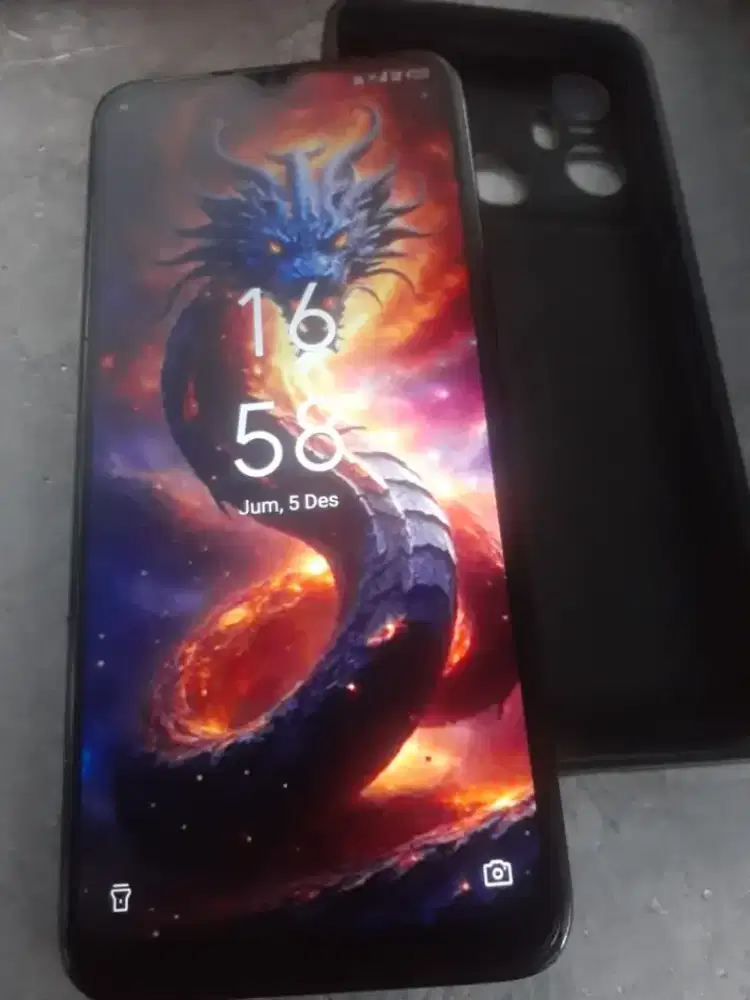 Infinix smart 6 (+ softcase+plus +Dus +charger)