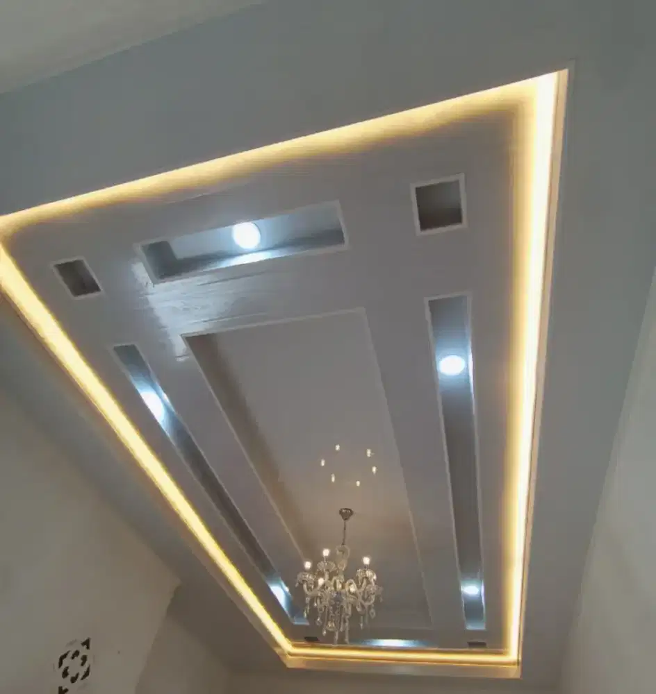 Plafon PVC dan gipsum