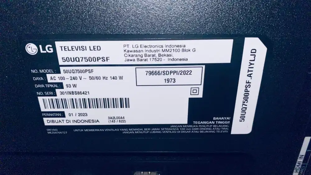 TV LG Smart TV webOS