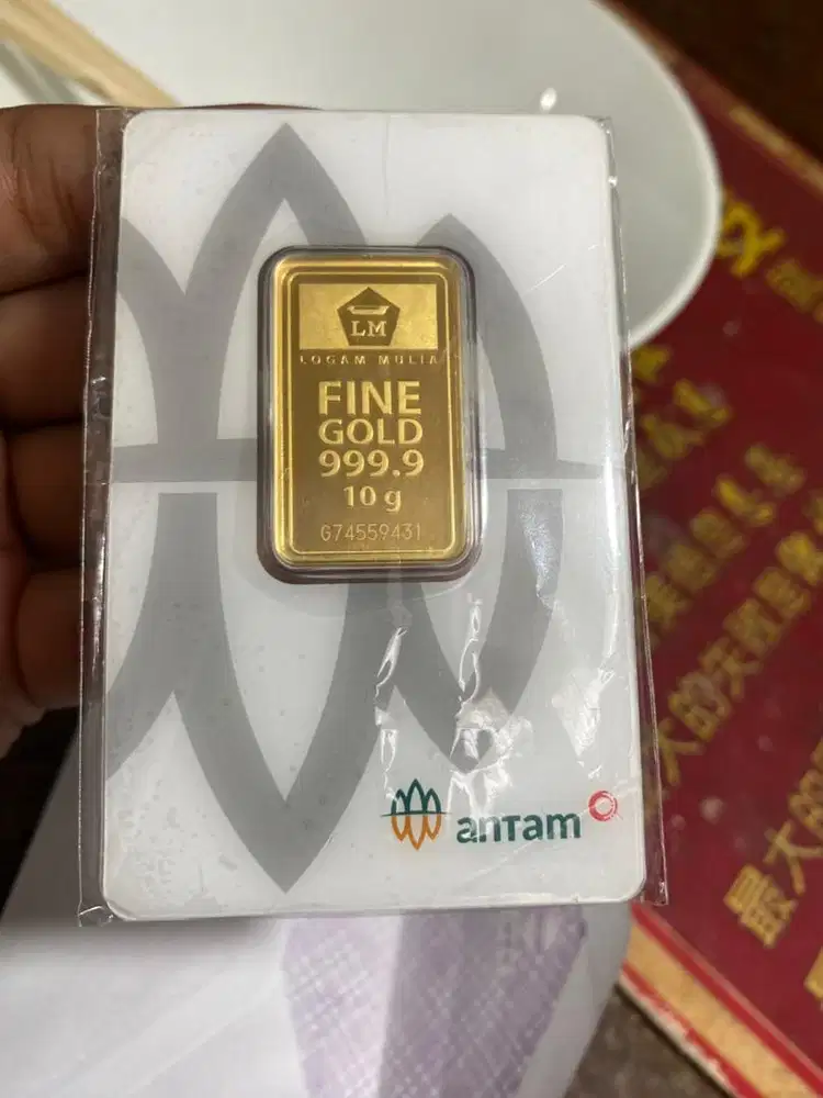 Logam mulia 10 gram antam
