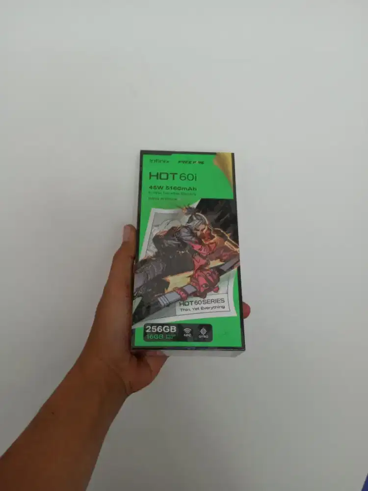 Berminat silahkan WA Infinix Hot 60i NFC 8+8/256 Garansi resmi 1thn