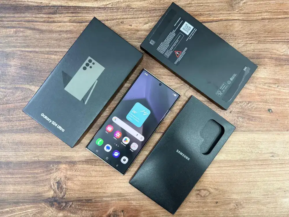 Samsung Galaxy S24 Ultra 12GB 256GB Gray Like New Garansi On Bisa COD