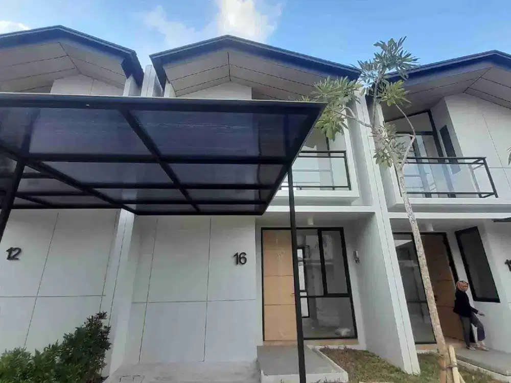 rumah baru 2 lantai 3 kamar siap huni lippo cikarang