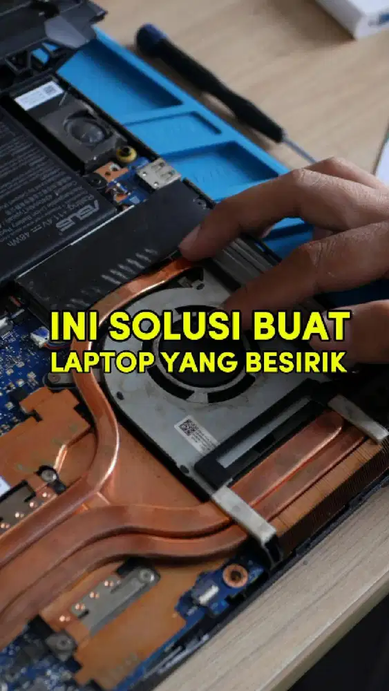 PERABAIKAN CEPAT LAPTOP BERSUARA BERISIK/PECAH | MARCO IT SOLUTION
