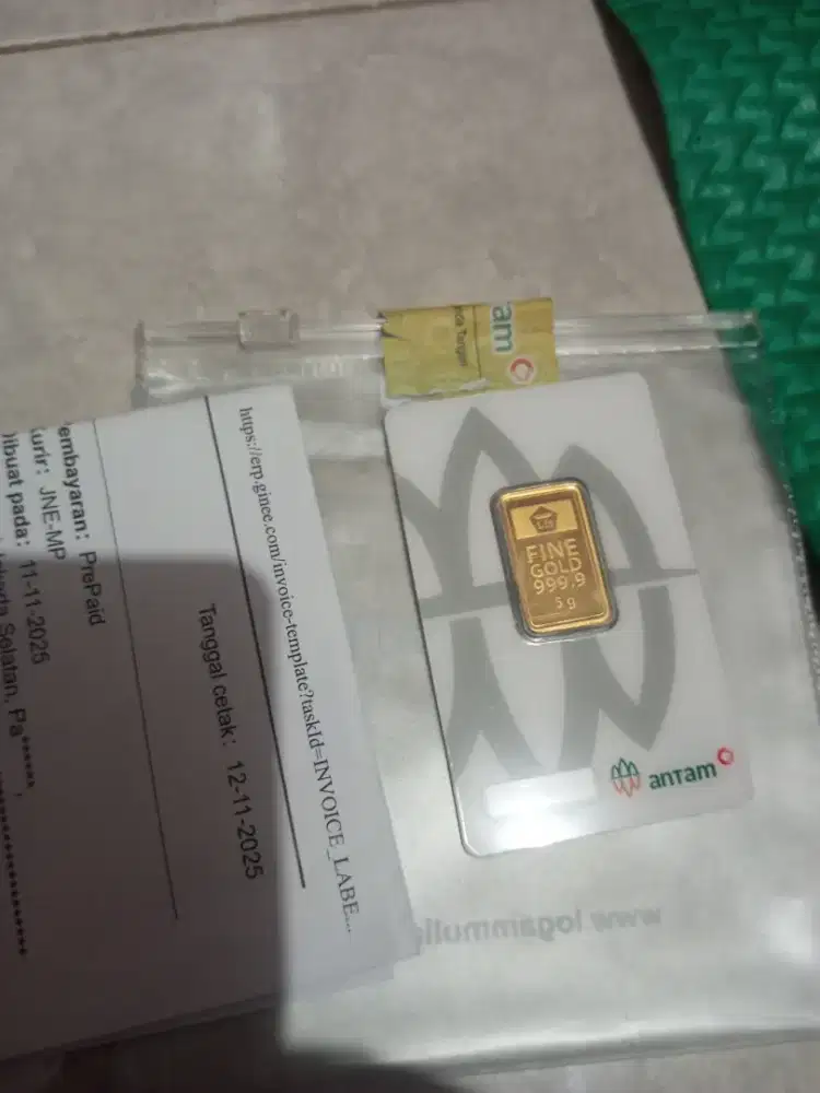 mas antam 5 gram certieye 2025