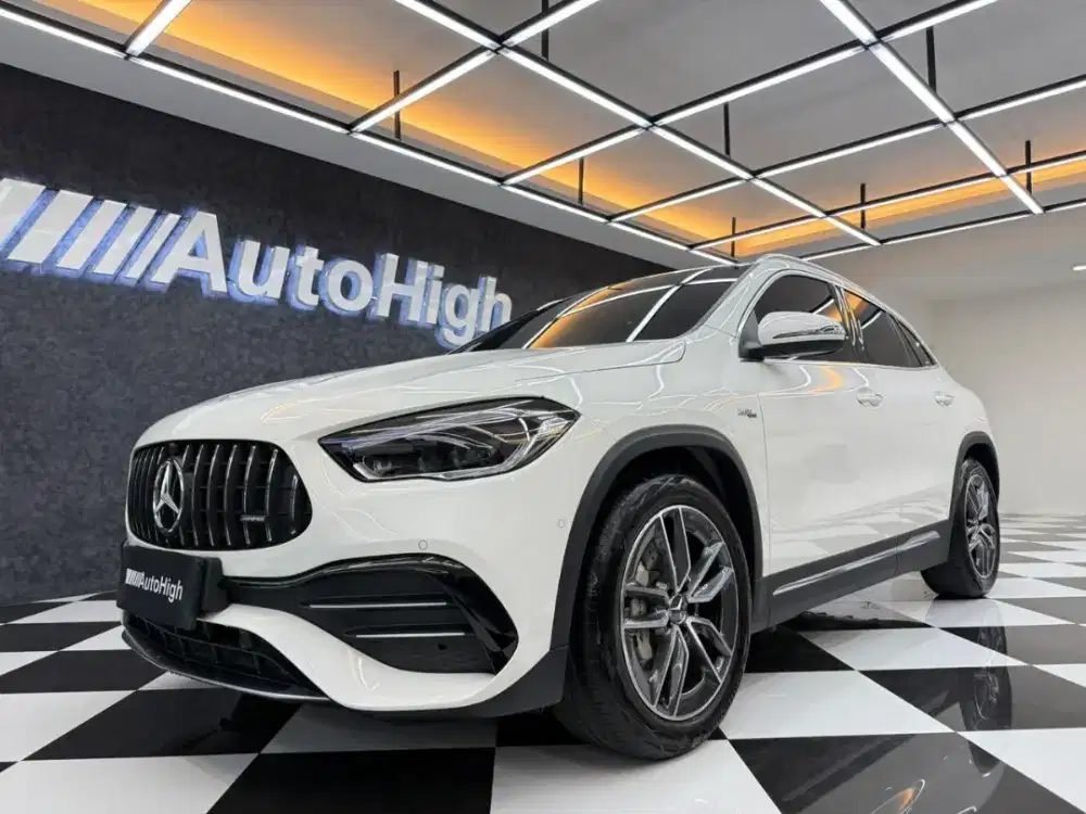 DP10% [Km1.000] GLA35 AMG Panoramic 2022 White Reg 2023 #AUTOHIGH
