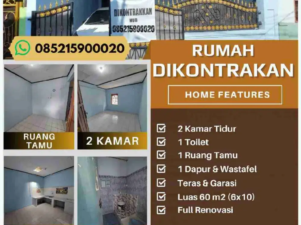 RUMAH DI SEWAKAN MURAH