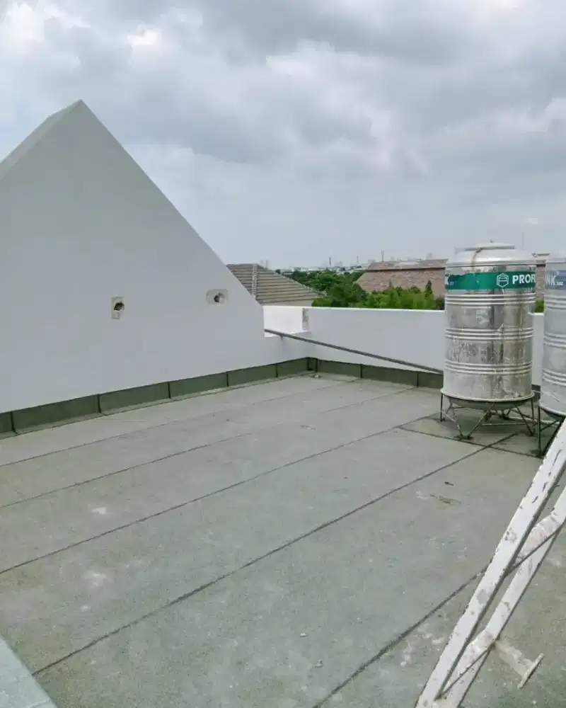 Waterproof Membran bakar, Pelapisan Membrane bakar, Pelapisan Dak