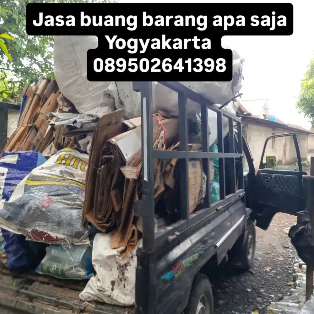 Jasa buang barang