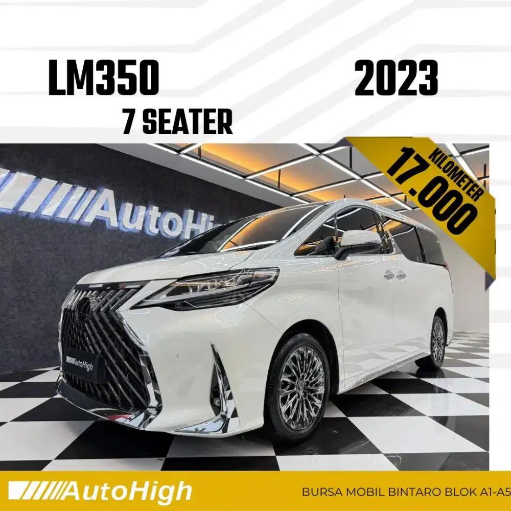 DP10% [Km17.000] LM350 7Seater 2023 White / LM 350 Reg 2022 #AUTOHIGH