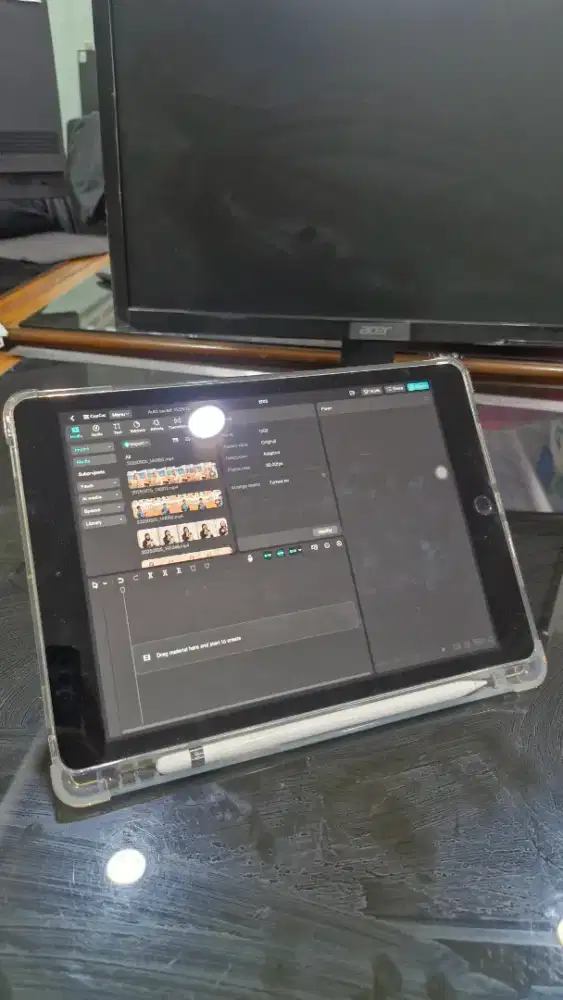 Ipad 9 + apple pencil normal mulus.