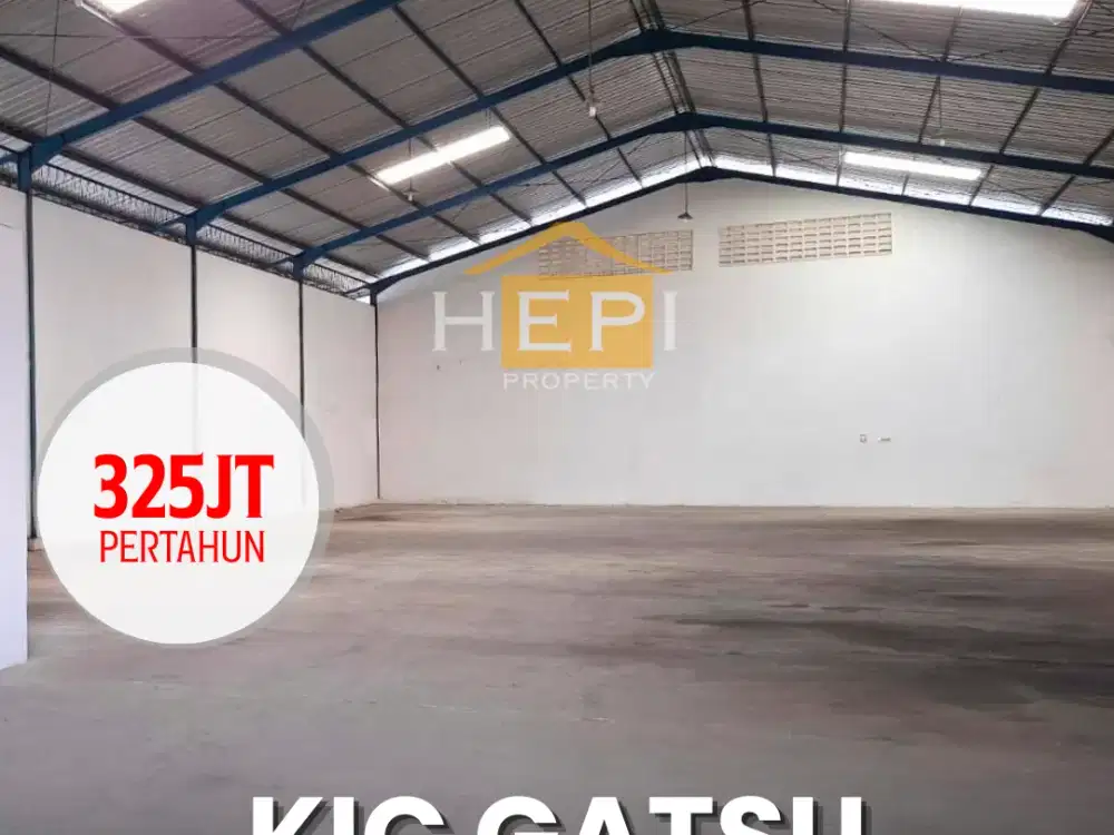 Disewakan Gudang di KIC Gatsu Semarang