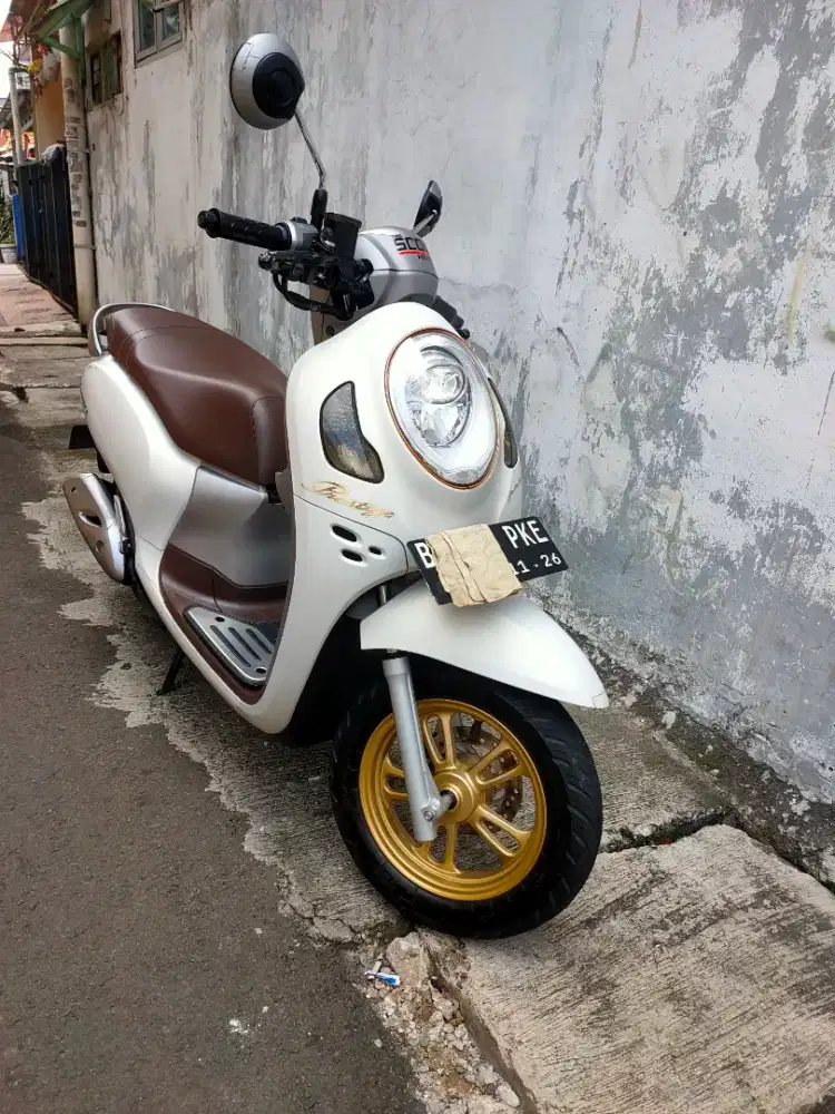 Scoopy Prestige 2021 Akhir KM rendah Istimewa