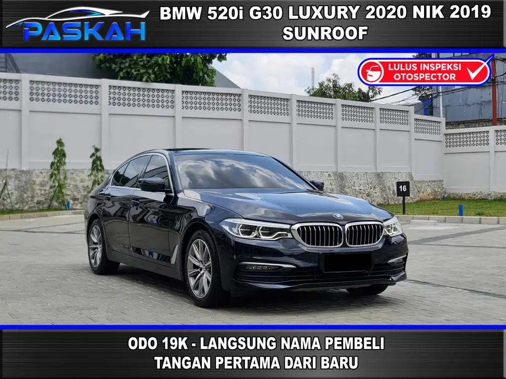Sunroof GENAP TAX=OKT-2026 Odo=19k BMW 520i 2020 nik 2019 bmw 520 2019