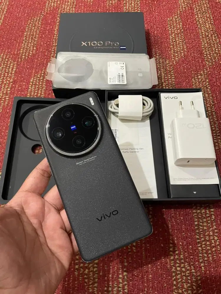 vivo x100 pro 16/512 fullset ori garansi ON