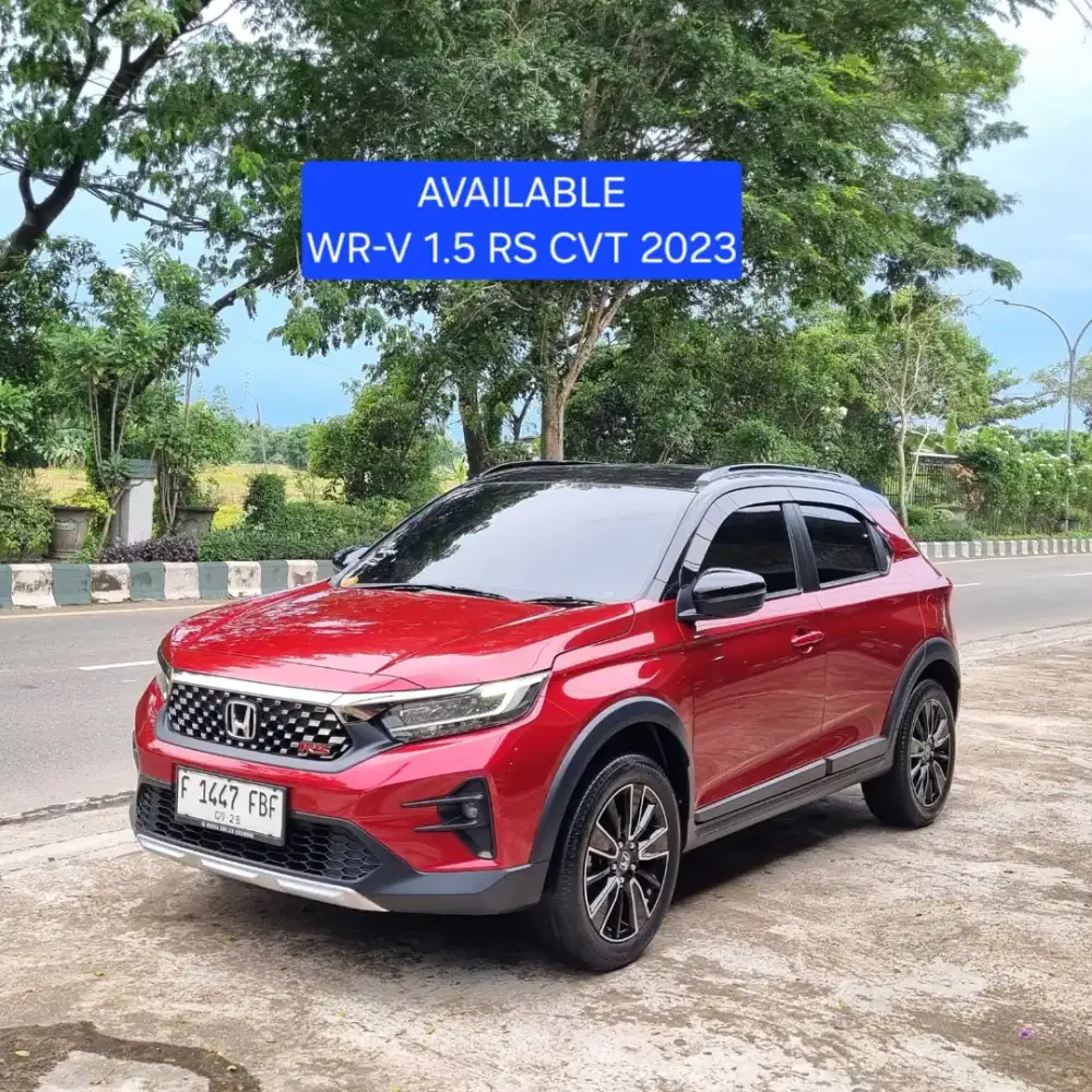 Honda WR-V 1.5 RS CVT 2023