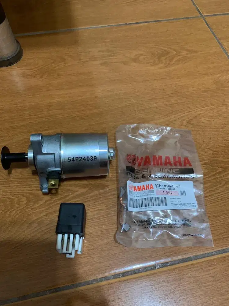 Dinamo stater, bendik, dan arang dinamo motor mio, fino