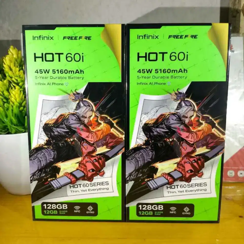 INFINIX HOT 60i 8/256 GARANSI RESMI 1 TAHUN