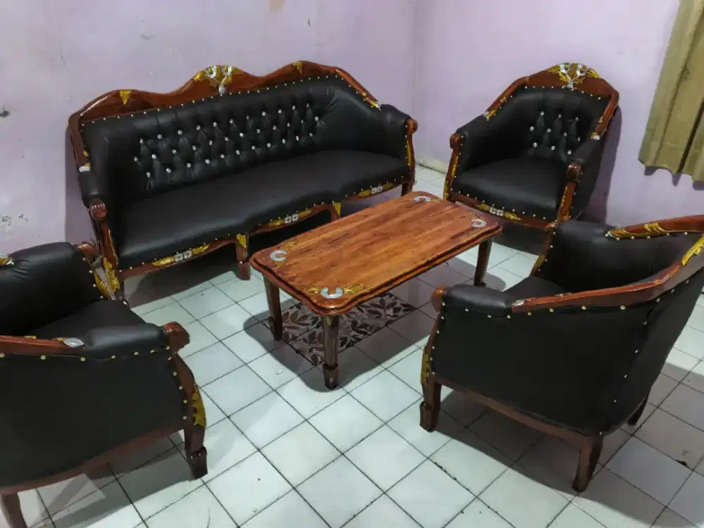 Kursi jati set bagus