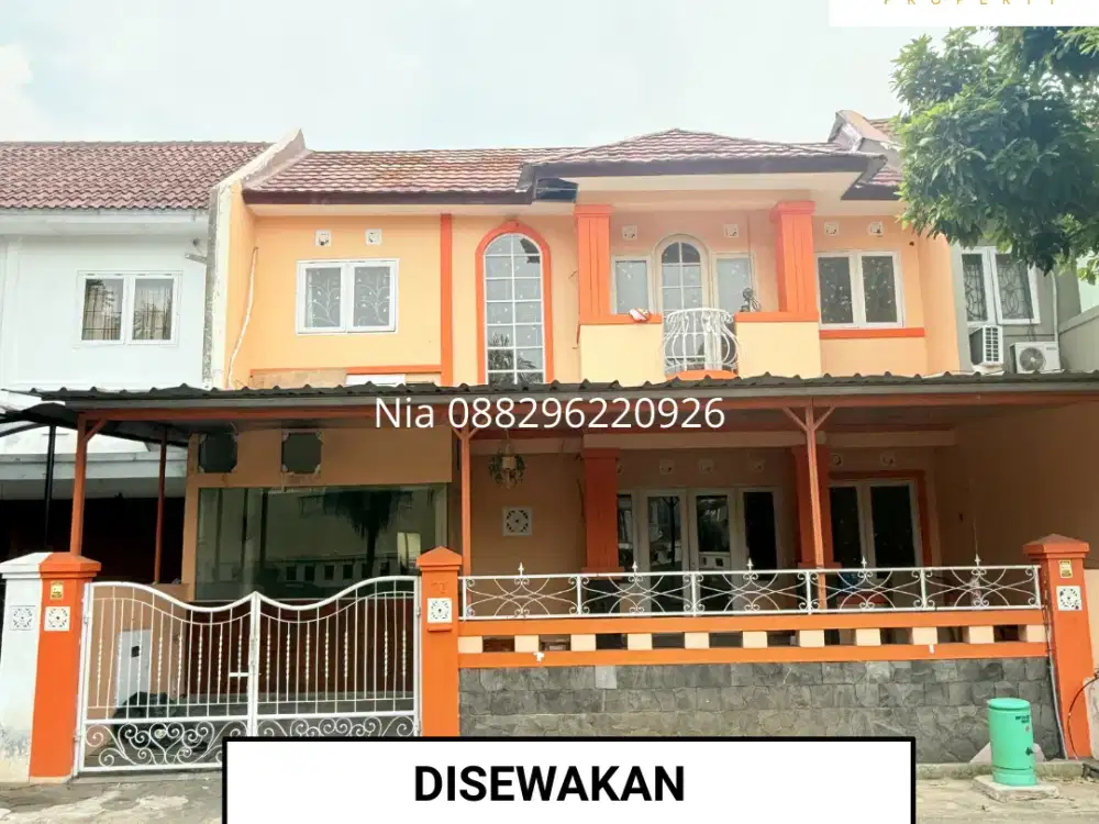 Disewakan rumah pinggir jalan puri beta cocok huni dan usaha