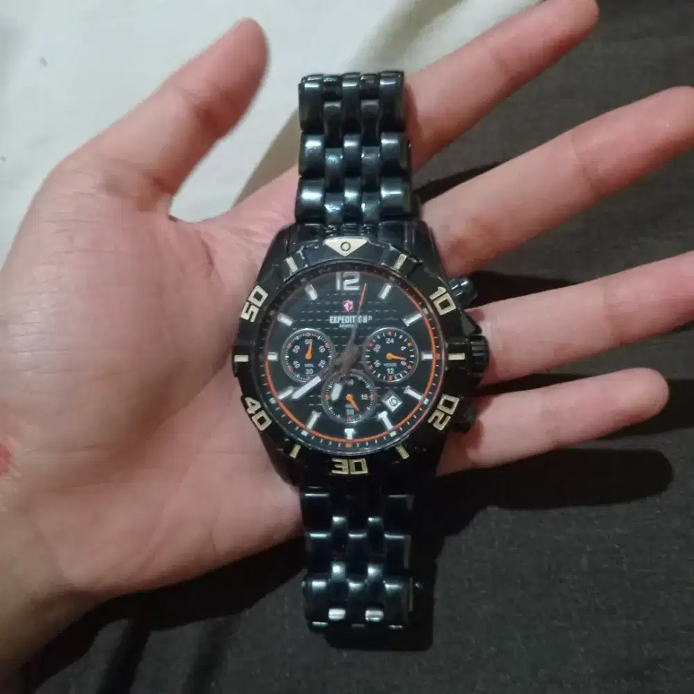 -preloved jam tangan expedition ( for men )