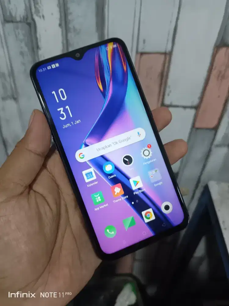 Oppo a12 ram 3/32gb hp aja batangan