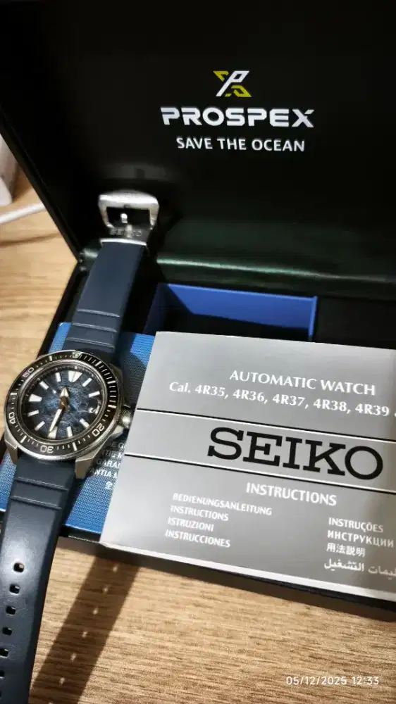 Jam Seiko prospex samurai