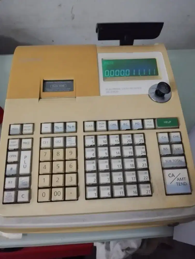 Cash Register Casio SE-S300 Siap Pakai