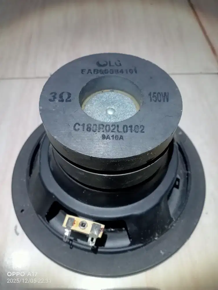 Speaker double magnetik, 150 w, mantab,,
