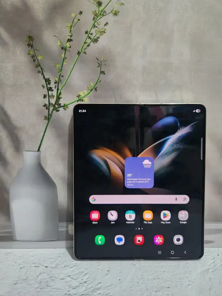 Jual samsung z fold 4 12/512 lengkap