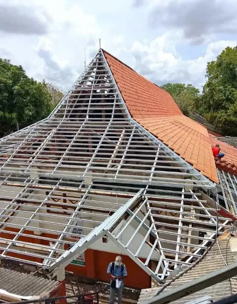 Baja ringan atap rumah terpasang Yogyakarta dan sekitarnya