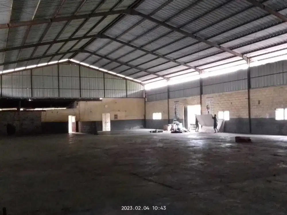 Disewakan Gudang Pangkalan 5 Strategis di Bantar Gebang Kota Bekasi