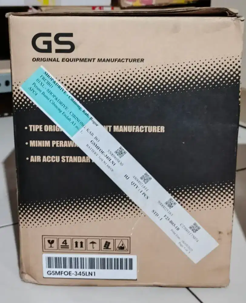 Aki Mobil GS Kering - Shop & Drive Ori