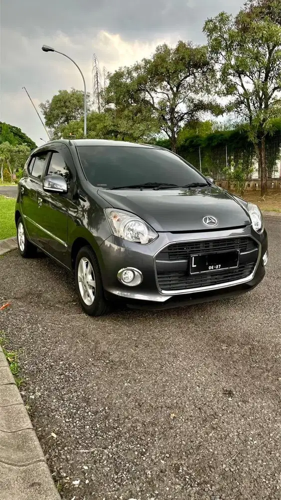 Ayla X Manual 2017 KM10rb ASLI! Record FULL ORIGINAL