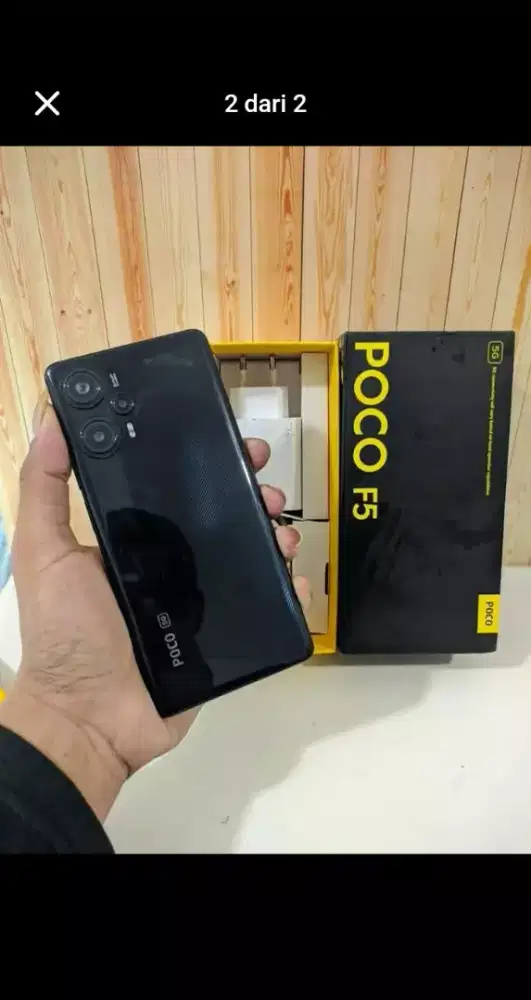 Siap Anter Poco F5 5G NFC RAM 12/256 GB Fullset Ori Nominus Segel